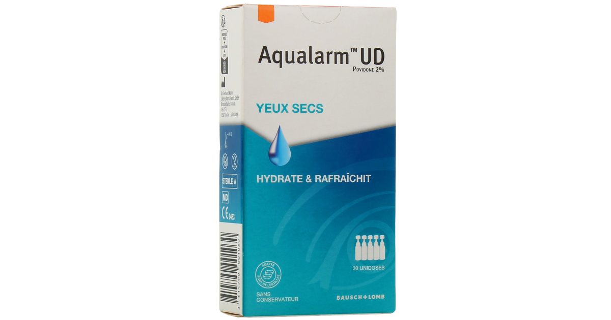 Aqualarm Ud Yeux Secs Solution Ophtalmique S Cheresse Oculaire