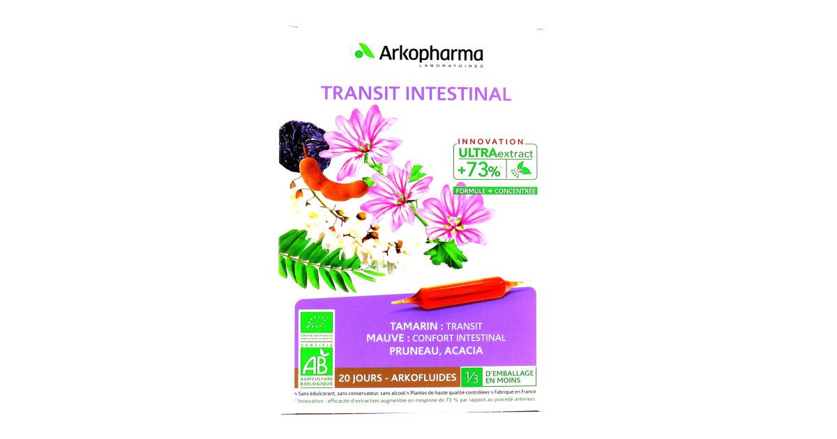 Arkofluides Transit Intestinal Ampoules