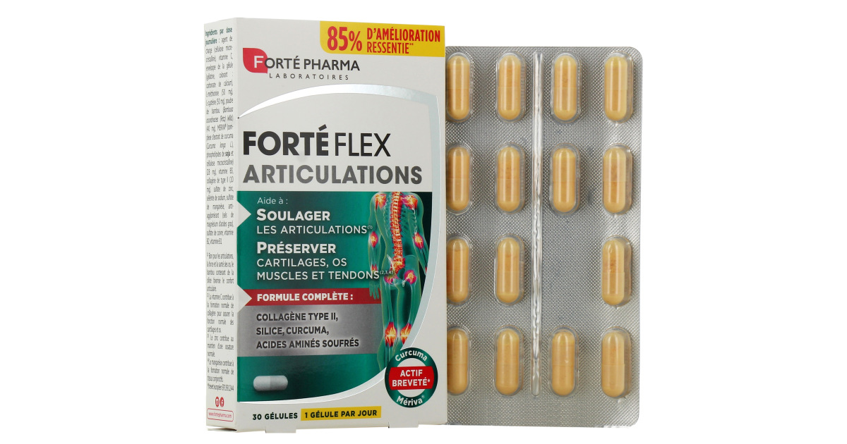 Fort Flex Articulations Compl Ment Alimentaire Curcuma