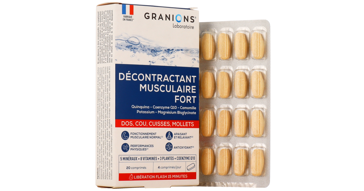 Granions D Contractant Musculaire Fort