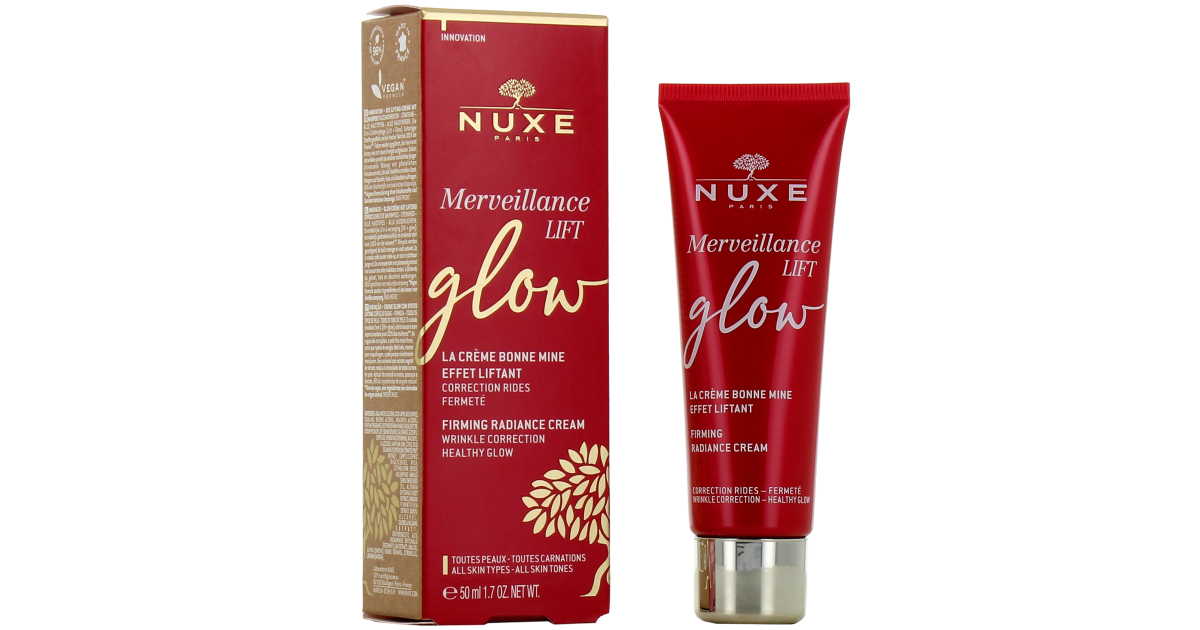 Nuxe Merveillance Lift Glow Cr Me Anti Ge Bonne Mine Effet Liftant