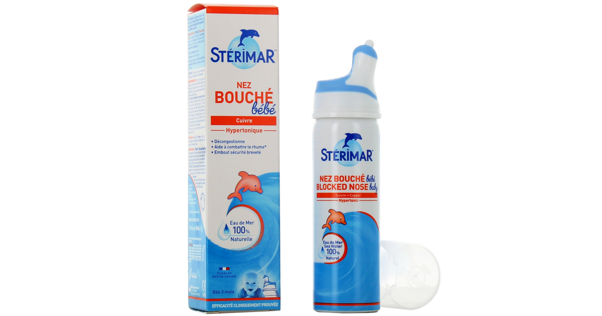 Sterimar Nez Bouch B B Spray Nasal Hypertonique Au Cuivre