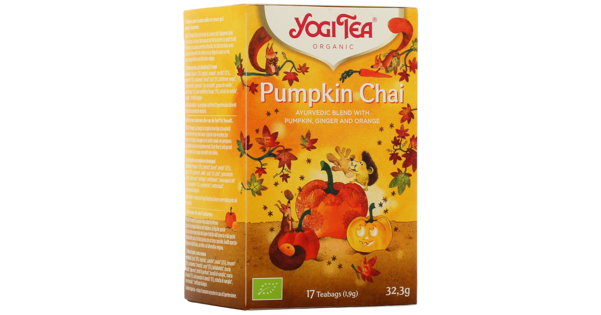 Infusion Ayurv Dique Pumpkin Chai Yogi Tea