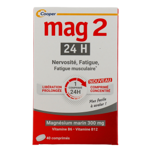 Mag H Fatigue Nervosit Magn Sium Marin Et Vitamines