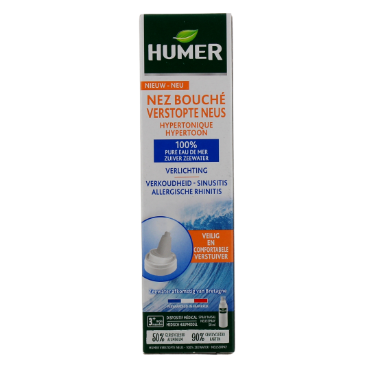 Humer Nez Bouch Spray Hypertonique Rhume Sinusite Allergies