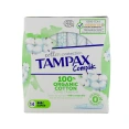Tampax Compak Cotton Tampons Périodiques