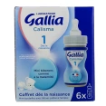 Gallia Calisma 1 Mini Biberons Lait Liquide 1er âge