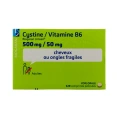 Cystine Vitamine B6 Biogaran