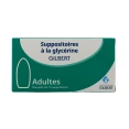 GILBERT Suppositoires à la Glycérine Adultes