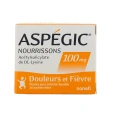 Aspégic Enfants & Nourrissons 100 & 250 mg