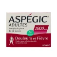 Aspégic Adulte 1000 mg