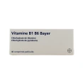 Vitamines B1 B6 Comprimés Bayer