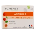 3 Chênes Acérola Vitamine C 500