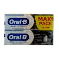 Oral B 3D White Advanced Dentifrice Luxe Charbon