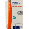 Calcium Vitamine D3 500 mg / 400 UI Biogaran