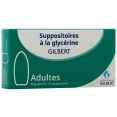 GILBERT Suppositoires à la Glycérine Adultes