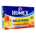 Humex Mal de Gorge Pastilles