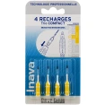 Inava Recharges Brossettes Interdentaires pour Trio Compact