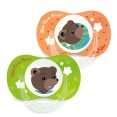 Luc et Léa Duo de Sucettes Petit Ours Brun