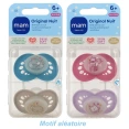 MAM Original Sucettes Anatomiques Silicone 6 Mois et +