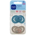 MAM Original Sucettes Anatomiques Silicone 6 Mois et +