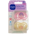 MAM Perfect Nuit Sucettes Silicone 18 mois et +