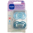 MAM Perfect Nuit Sucettes Silicone 18 mois et +