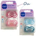MAM Perfect Nuit Sucettes Silicone 18 mois et +
