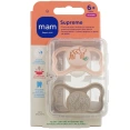 MAM Supreme Sucettes anatomiques silicone X2
