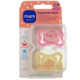 MAM Supreme Sucettes anatomiques silicone X2