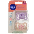MAM Supreme Sucettes anatomiques silicone X2
