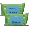 Mustela Lingettes Nettoyantes Visage, Mains et Siège