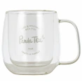 Panda Tea Mug en Verre Double Paroi
