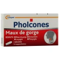 Pholcones Bismuth Maux de Gorge