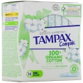 Tampax Compak Cotton Tampons Périodiques