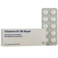 Vitamines B1 B6 Comprimés Bayer
