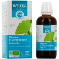 Weleda Mémoire et Concentration Ginkgo Bio