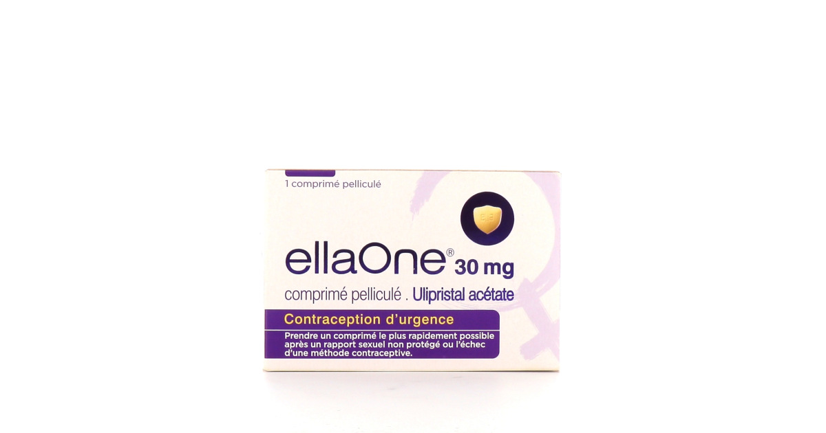 EllaOne 30mg : contraception d'urgence, pilule du surlendemain
