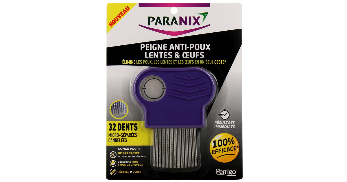 Peigne électrique Anti-poux Avec LED Et Aspiration - Pour Cheveux - Neuf