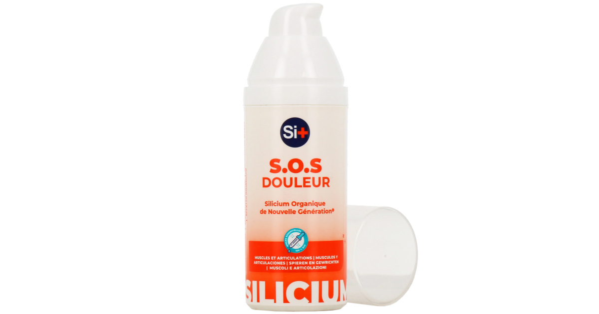 Si+ SOS Douleur Gel Corporel au Silicium Organique