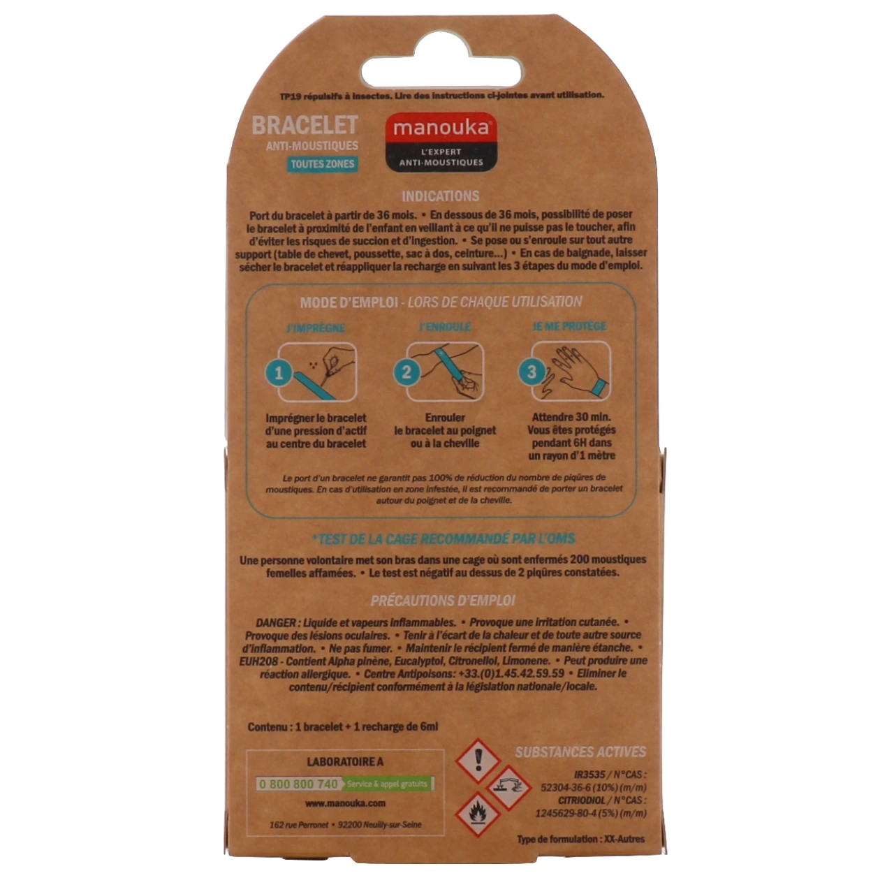 Manouka Bracelet Anti-Moustiques - Vue 18