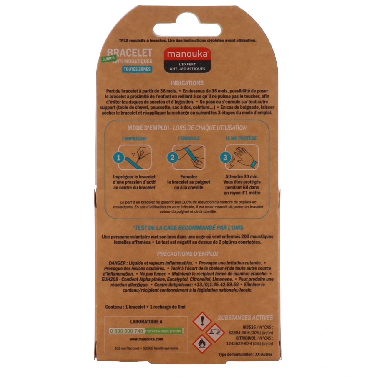 Manouka Bracelet Anti-Moustiques - Vue 33