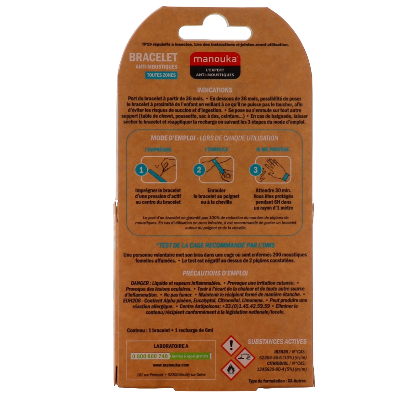 Manouka Bracelet Anti-Moustiques - Vue 21