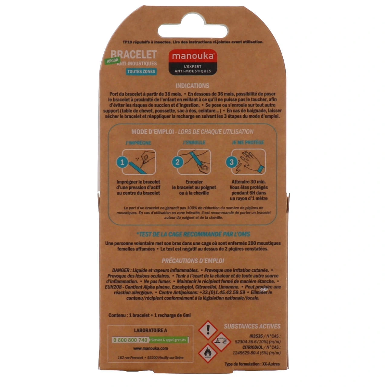 Manouka Bracelet Anti-Moustiques - Vue 56