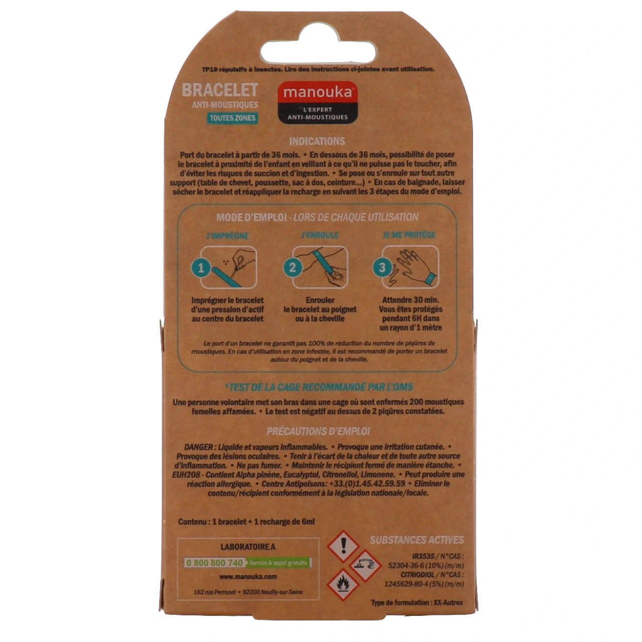 Manouka Bracelet Anti-Moustiques - Vue 27
