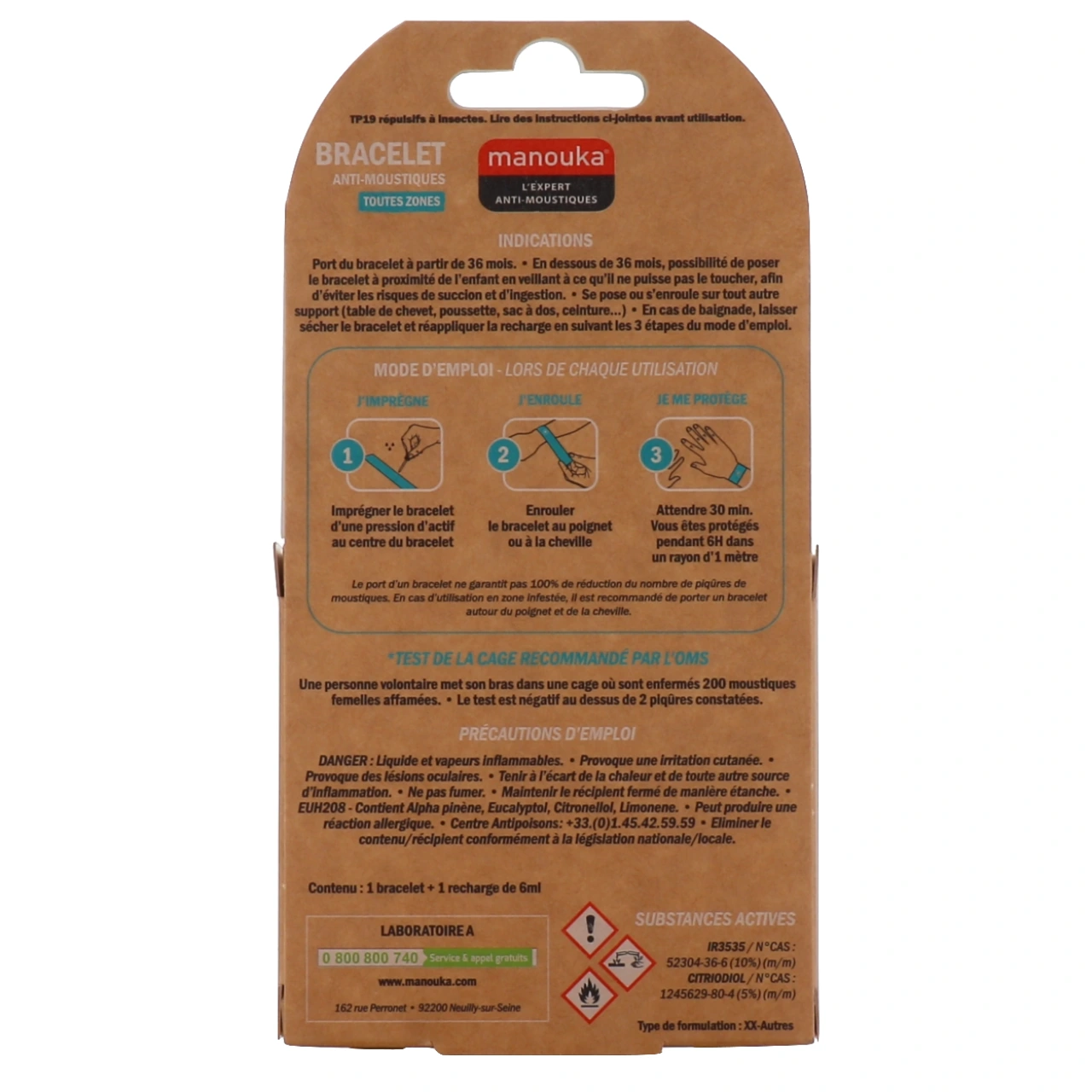 Manouka Bracelet Anti-Moustiques - Vue 49