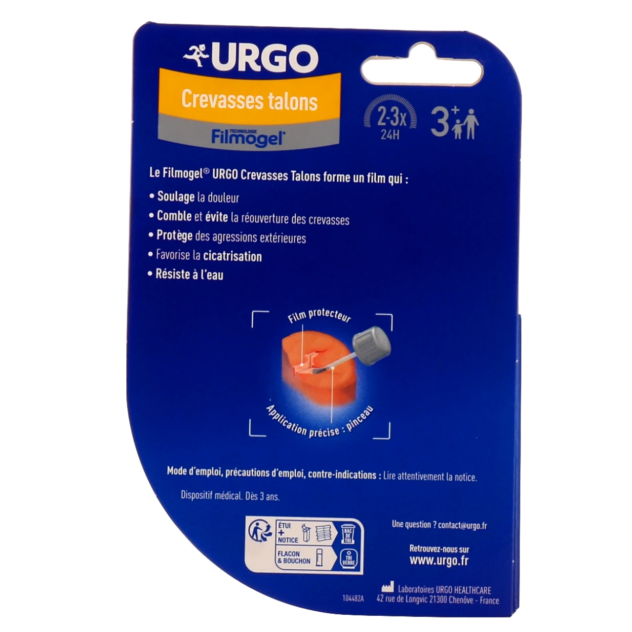 Urgo Filmogel Crevasses Talons Fendillés - Vue 6