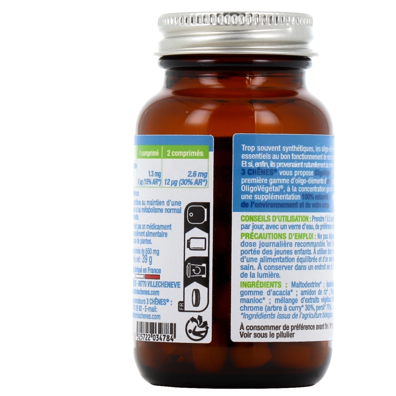 3 Chênes Oligo Végétal Chrome Bio - Vue 5