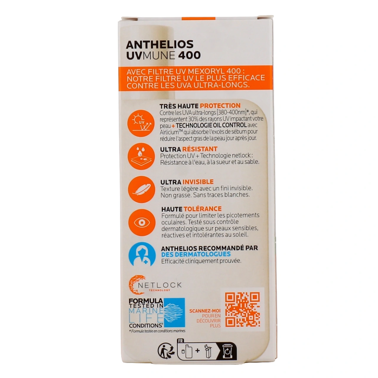 Anthelios UVMune 400 Oil Control Fluide Solaire SPF 50+ - Vue 3