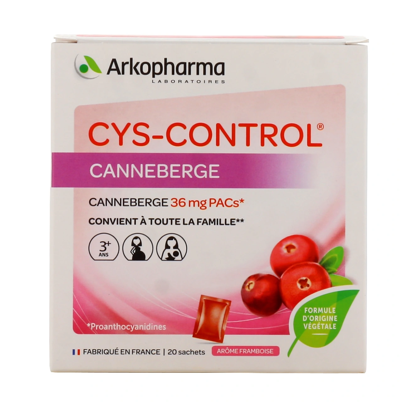 Cys-Control Canneberge - Vue 3